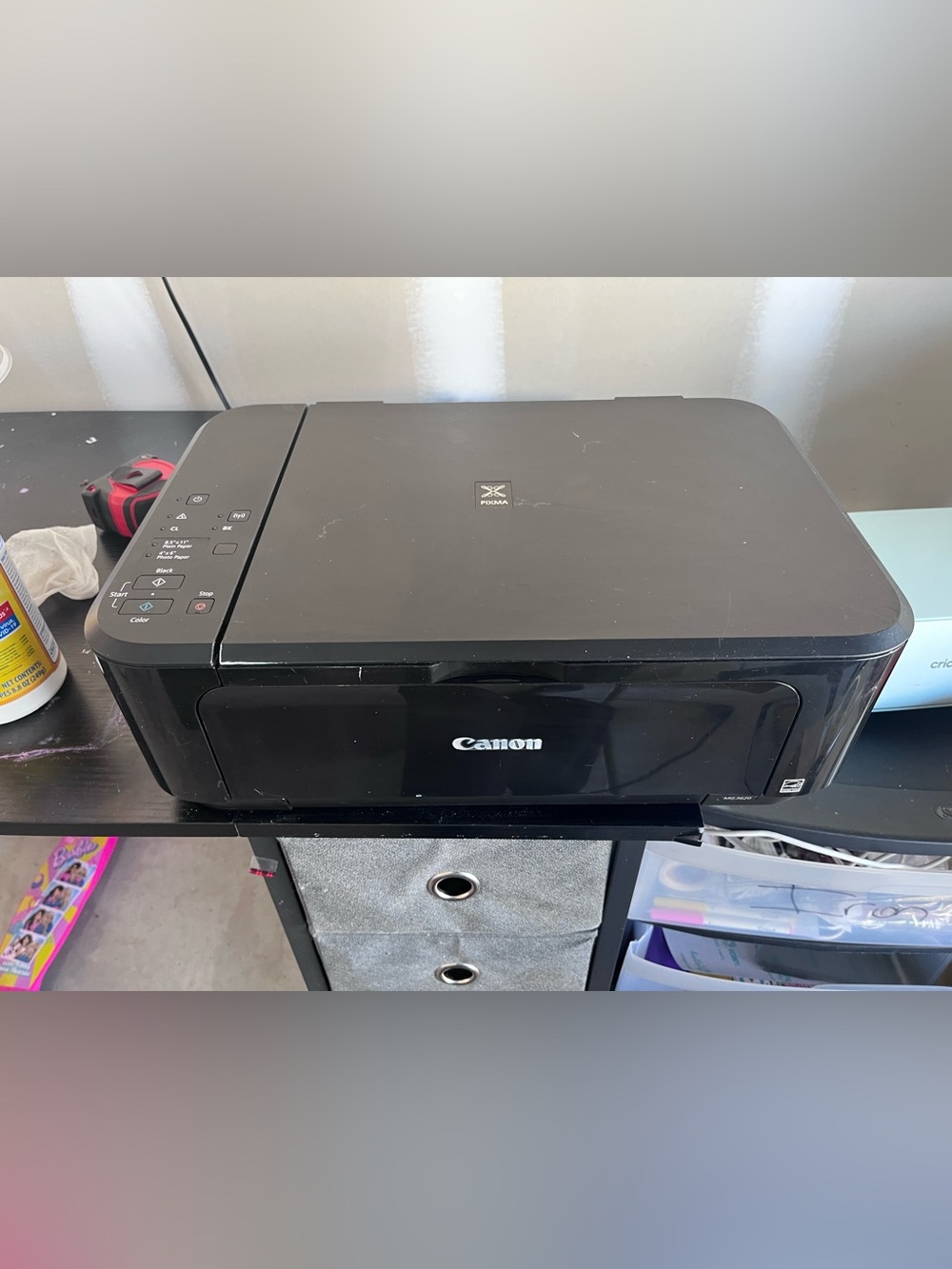 Canon Black All-in-One Inkjet Printer — Wireless Home Office